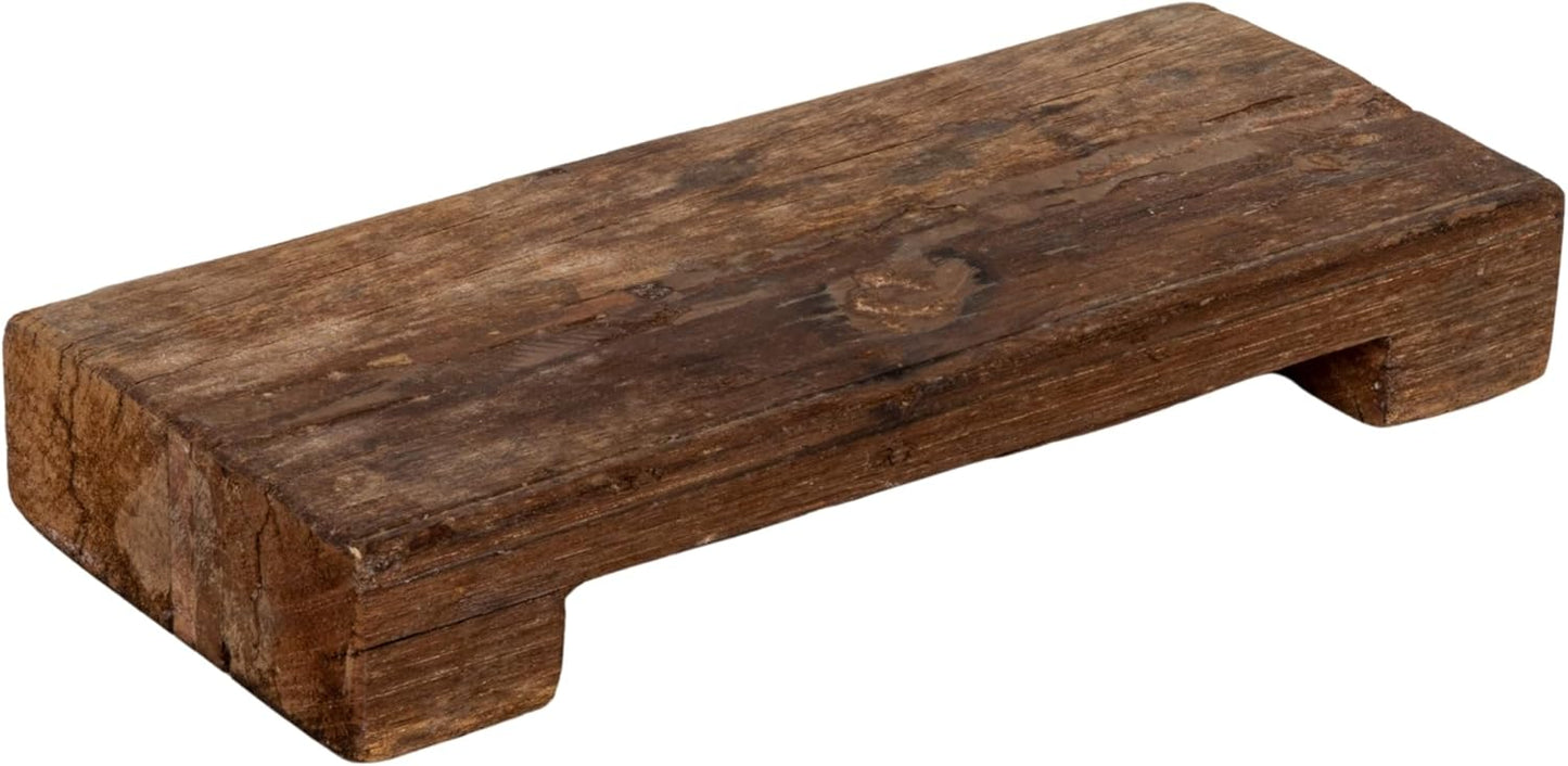Found Decorative Wood Pedestal
