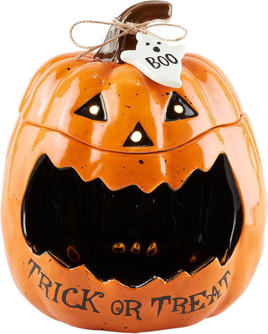 LED Sound Pumpkin Container