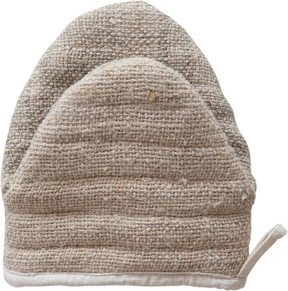 Natural Hemp Fiber Oven Mitt