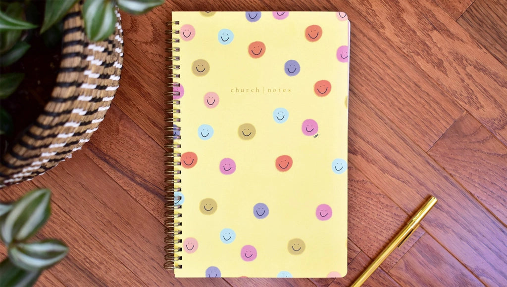 Notebook - Smiley by Callie Danielle