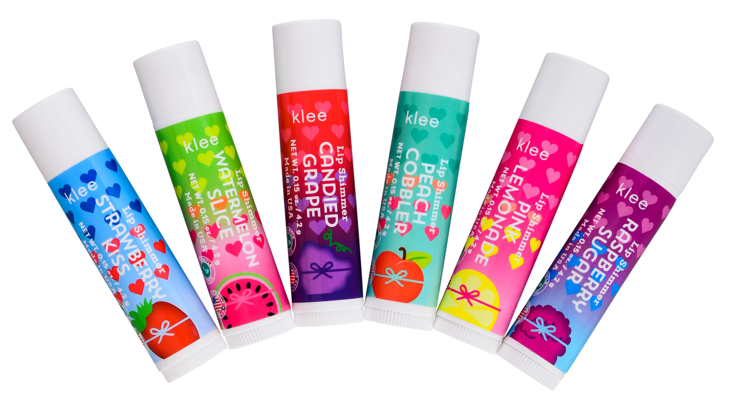 Natural Flavored Lip Shimmer - Strawberry Kiss