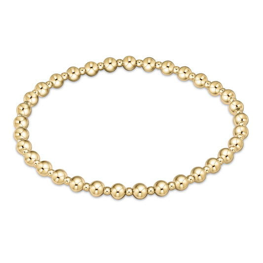 Grateful Gold 3mm Bracelet