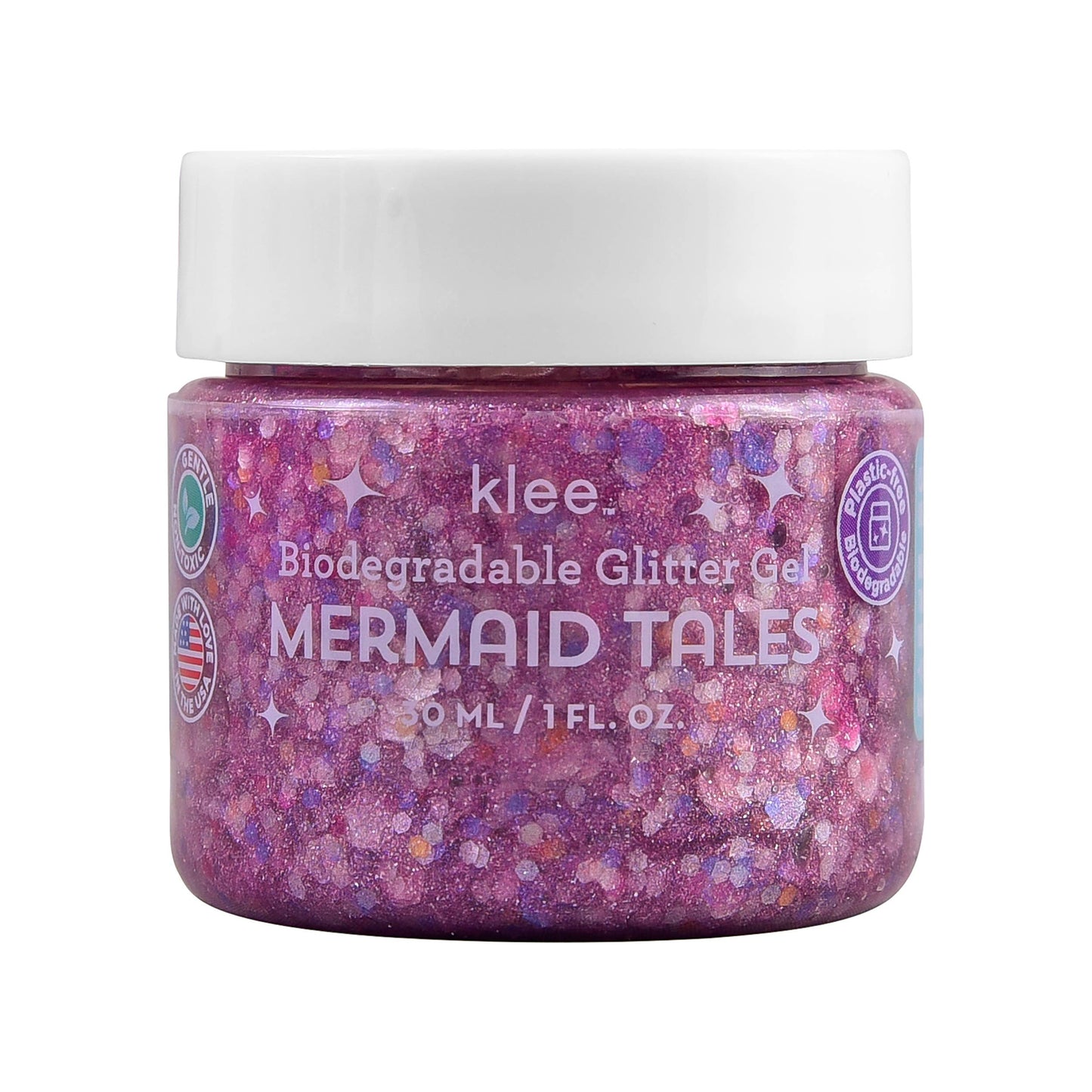 Biodegradable Glitter Gel 4PC Set - Mermaid Paradise