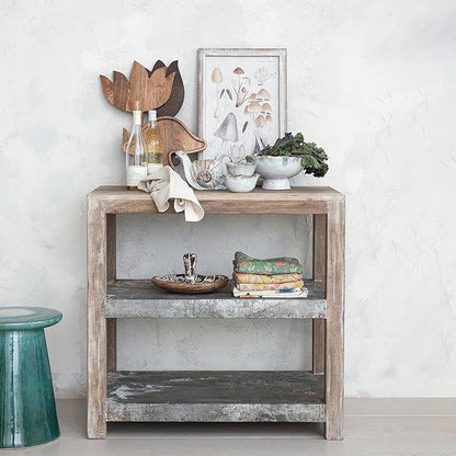 Wood & Metal Shelf