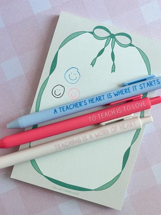 Love for Teachers Pen Set
