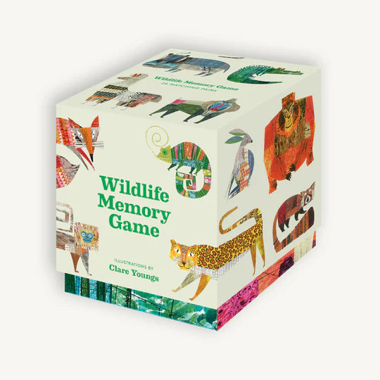 Wildlife Memory Card Game