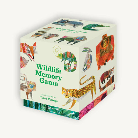 Wildlife Memory Card Game