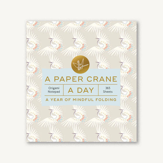 Origami Notepad - Paper Crane a Day