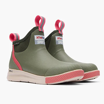 Women's Ankle Deck Boot Sport - Olive