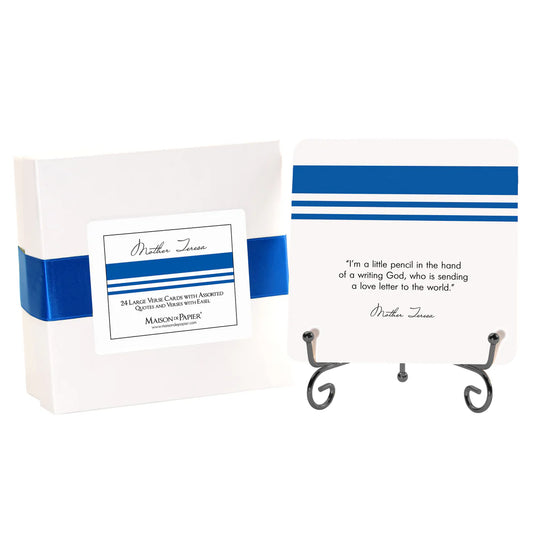 Oversized Mother Theresa Quote Cards