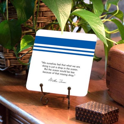 Oversized Mother Theresa Quote Cards