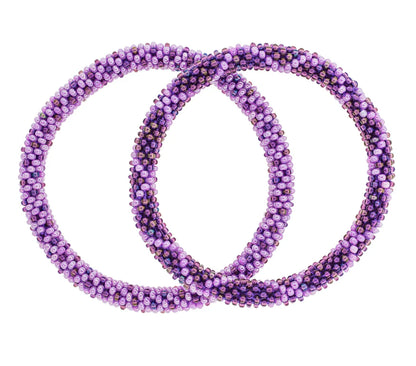 Friendship Roll-On Bracelet - Amethyst