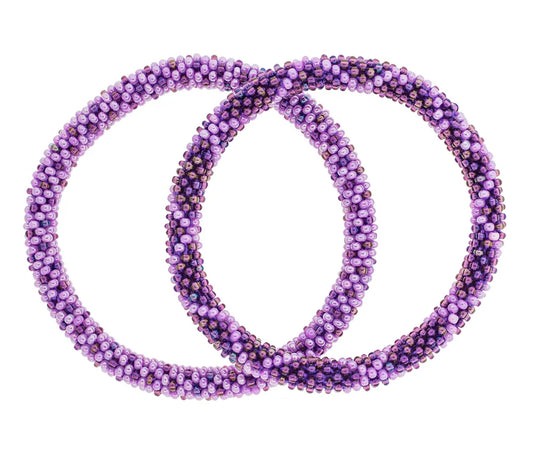 Friendship Roll-On Bracelet - Amethyst