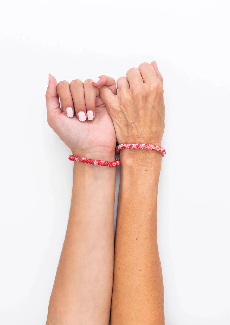 Friendship Roll-On Bracelet - Hibiscus