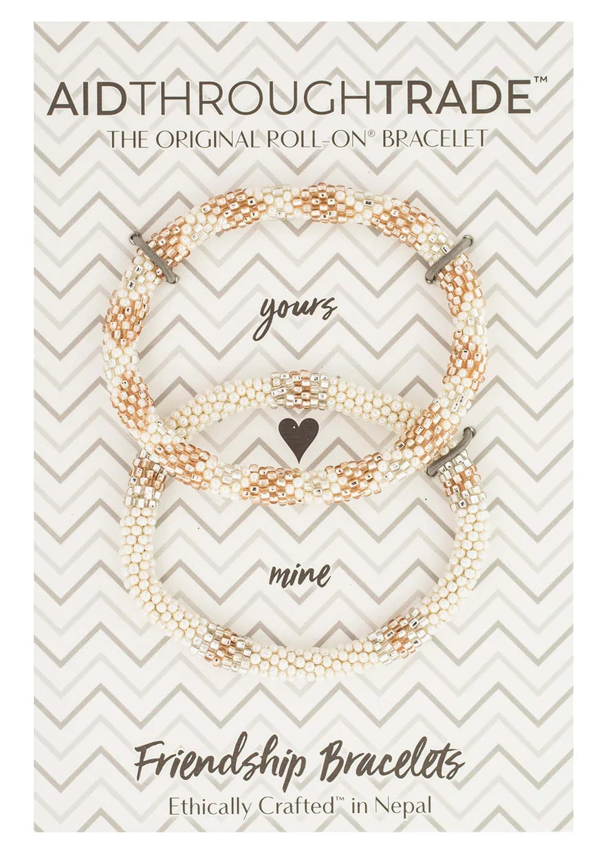 Friendship Roll-On Bracelet - Rose All Day