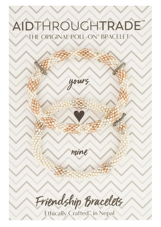 Friendship Roll-On Bracelet - Rose All Day