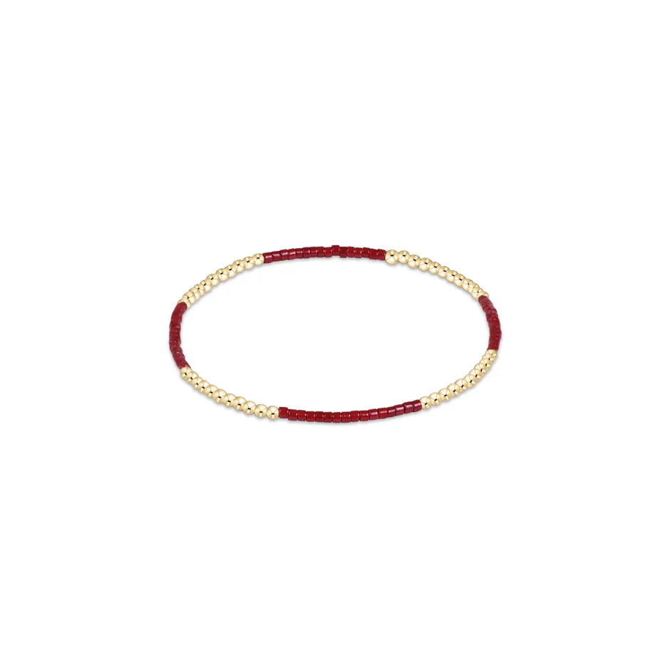 Gameday Hope Blissful Bracelet - Maroon