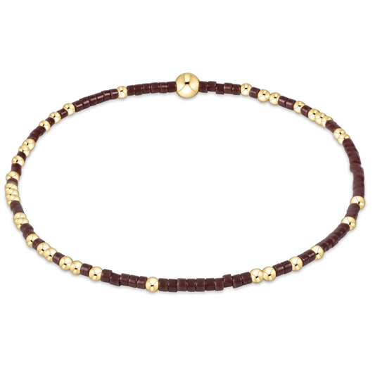 Hope Unwritten Bracelet - Chocolate