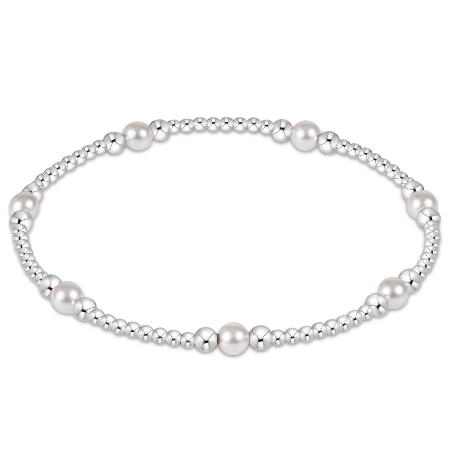 Purpose Pearl 4mm Sterling Bracelet