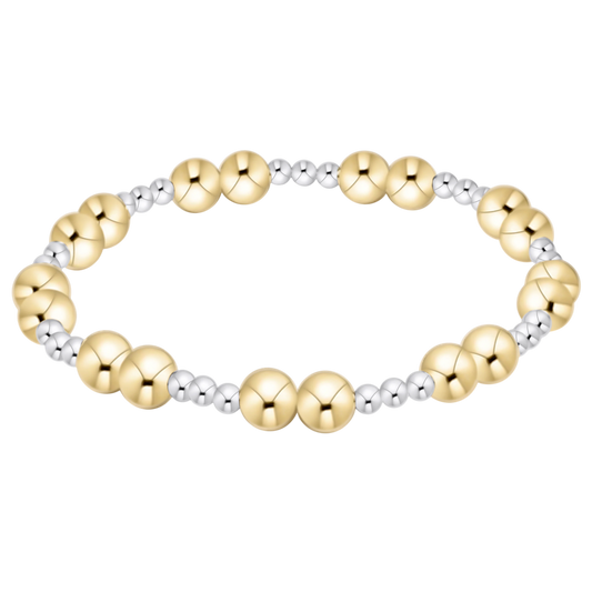 Extends Together Mixed Metal 6mm Bracelet