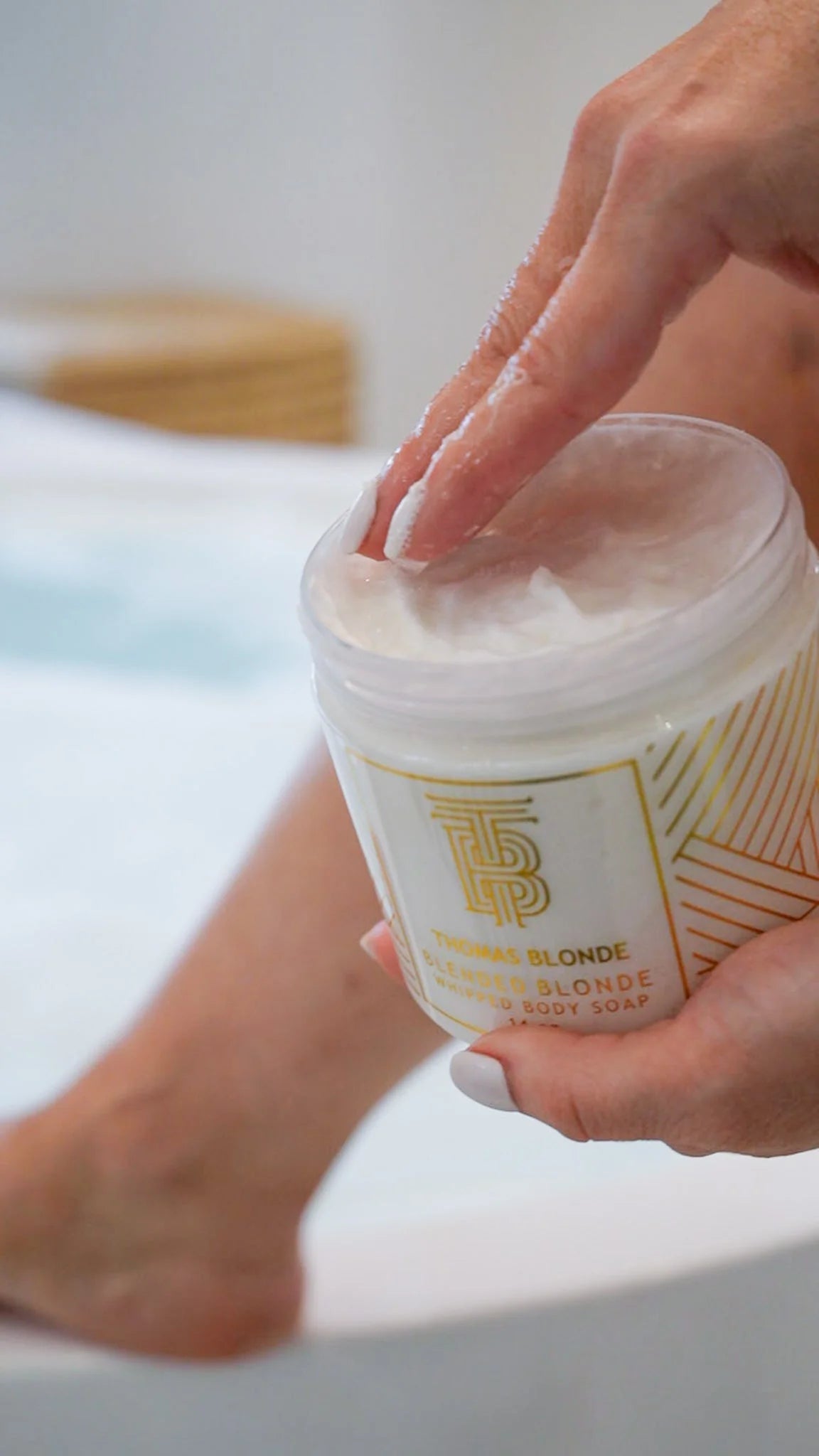 Blended Blonde Whipped Body Soap