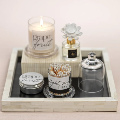 Blush Porcelain Diffuser - Fig Vetiver