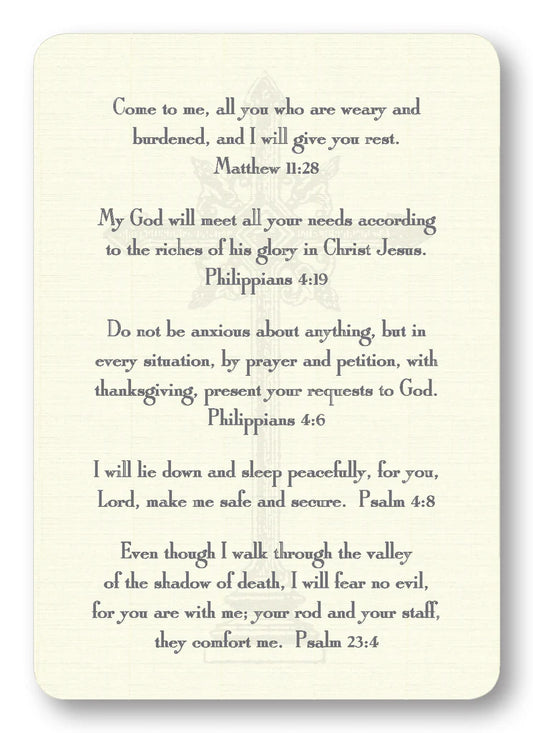 Verse Cards for Comfort