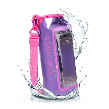 Waterproof 2L Dry Bag - Purple Paradise
