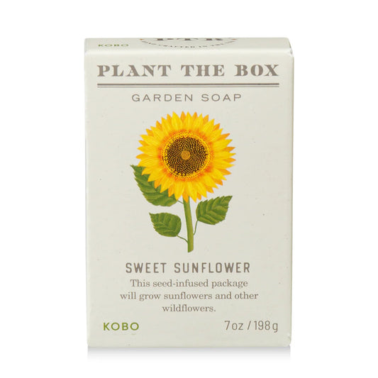 Plant The Box Garden Soap - Sweet Sunflower