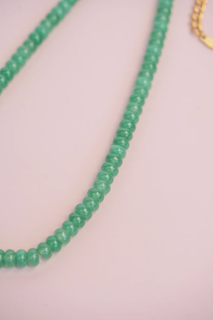 Gemstone Necklace - Emerald