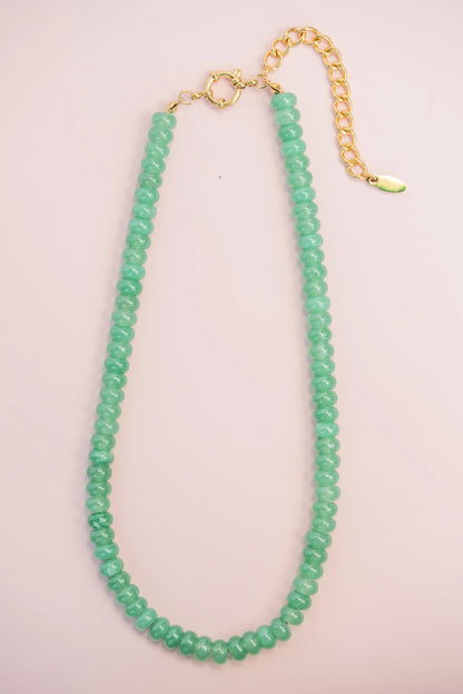 Gemstone Necklace - Emerald
