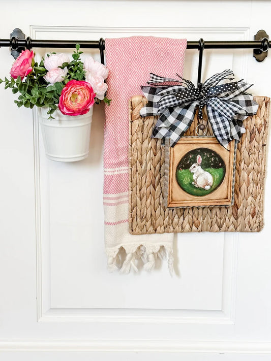 Mini Gallery Bunny in Gold Frame