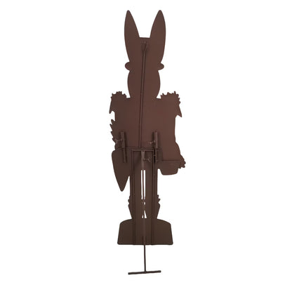 Elegant Rabbit Nutcracker Yard Decoration