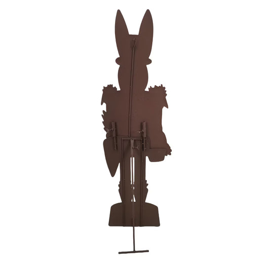 Elegant Rabbit Nutcracker Yard Decoration