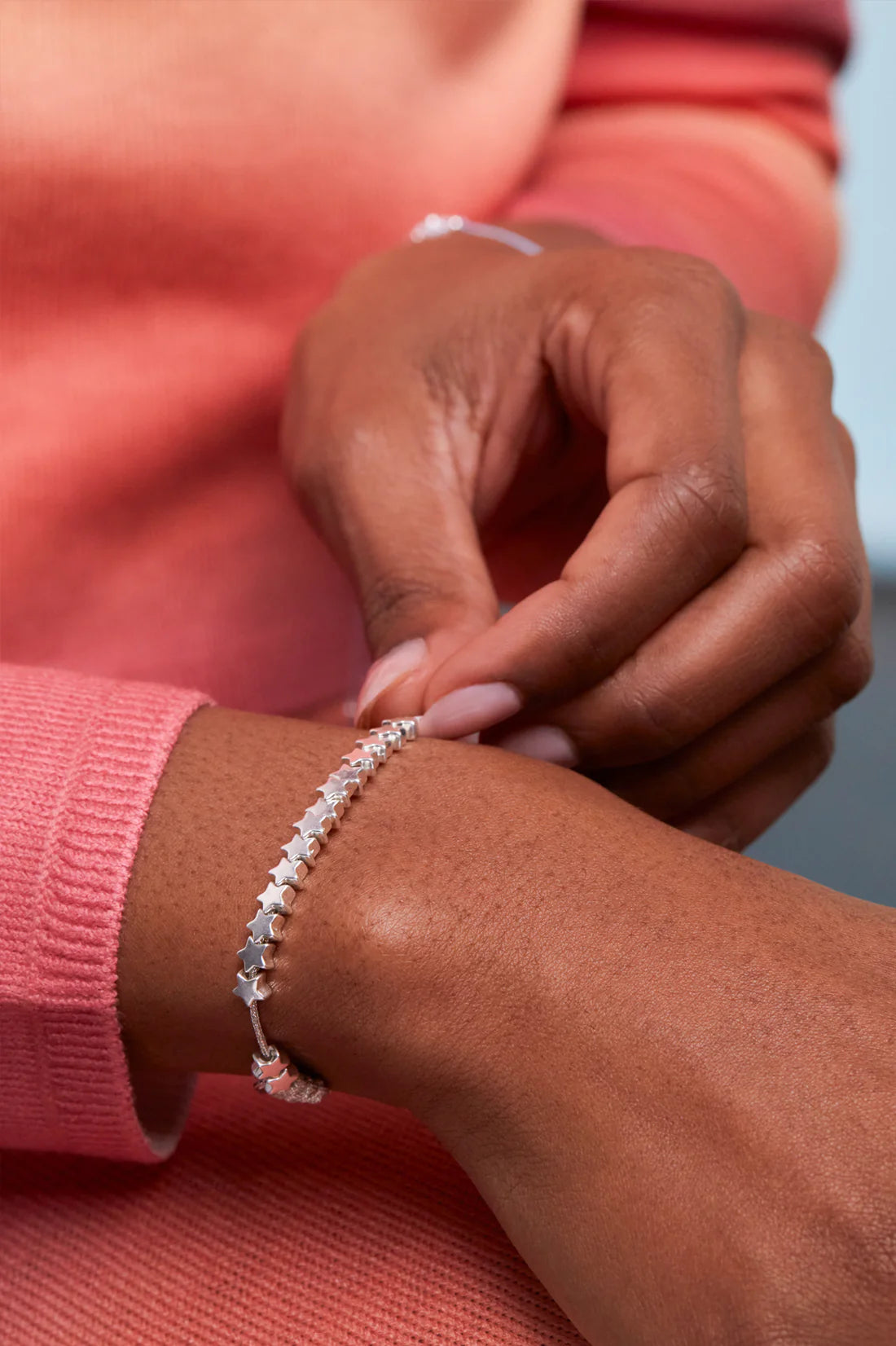 Stars so Bright Friendship Bracelet - Silver