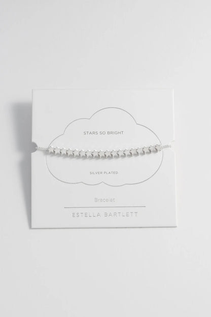Stars so Bright Friendship Bracelet - Silver