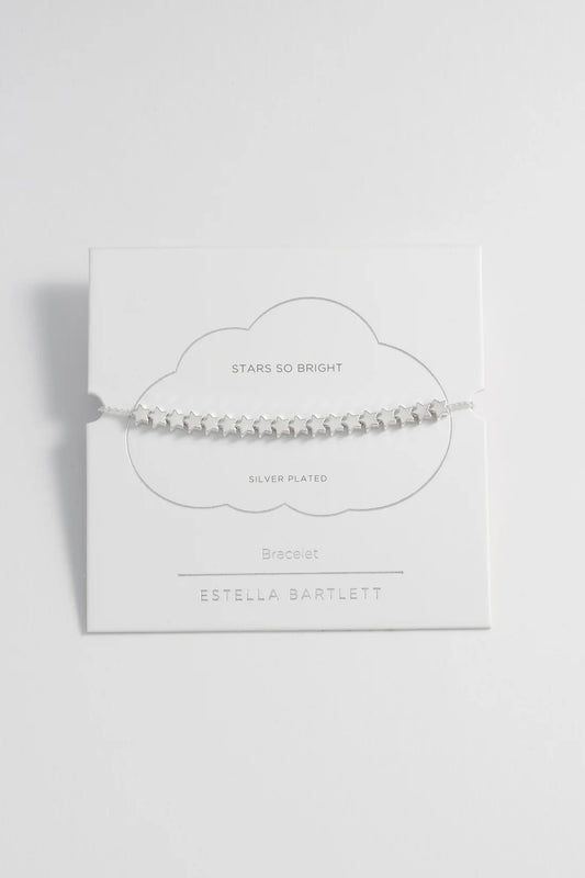 Stars so Bright Friendship Bracelet - Silver