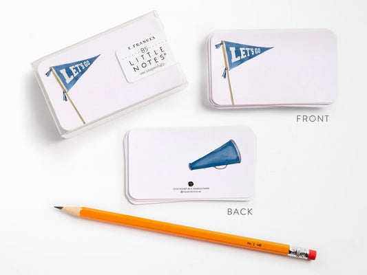 Let's Go Pennant Little Notes