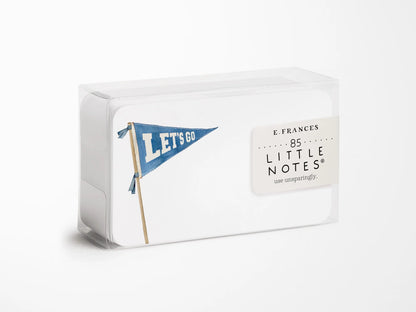 Let's Go Pennant Little Notes