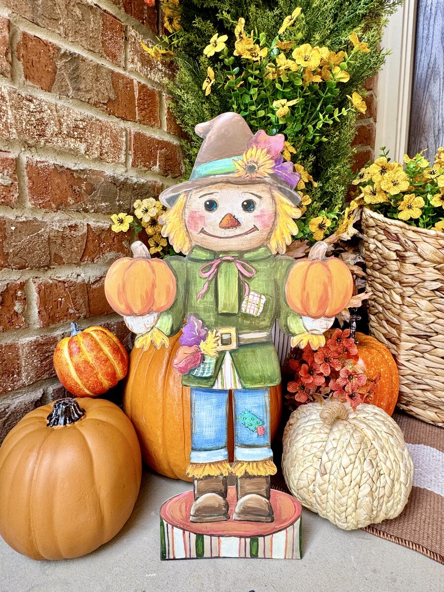 Scarecrow Nutcracker - Small