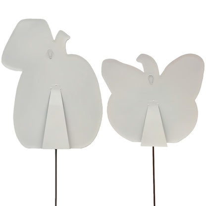 Modern Plaid Pumpkins set of 2
