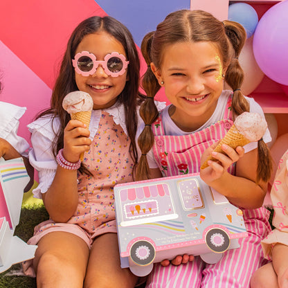 Ice Cream Truck Bath Bomb and Accessory Set
