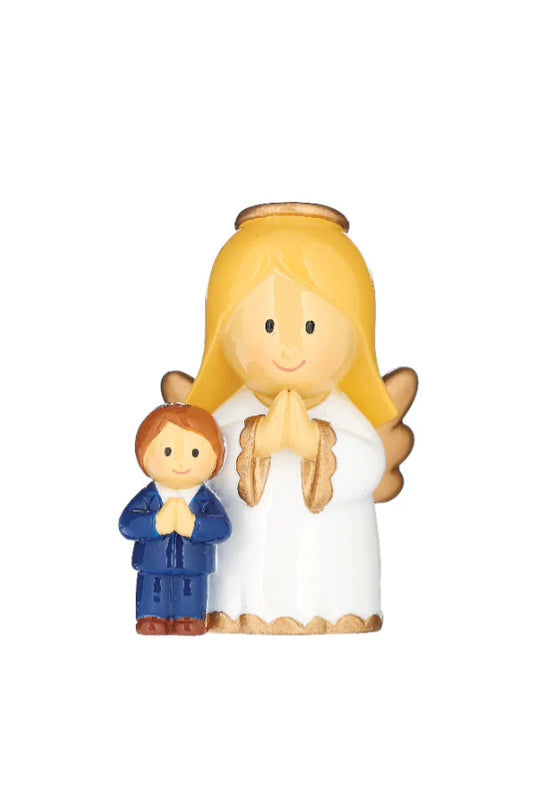 Little Patrons Communion Boy with Angel