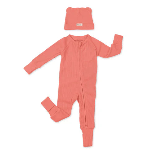 Good Little Citizens Baby Zip Fit & Beanie - Watermelon