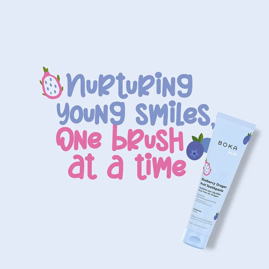 Blueberry Dragon Fruit Toothpaste