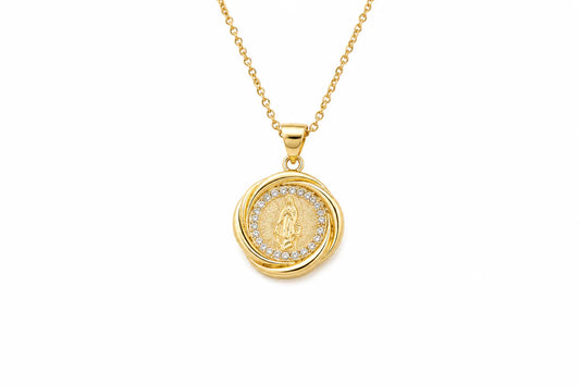 Mary Stamp Necklace