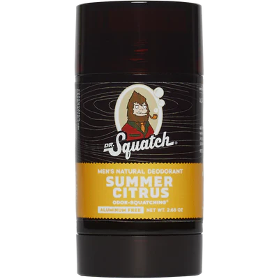 Dr Squatch Men's Natural Deodorant - Summer Citrus