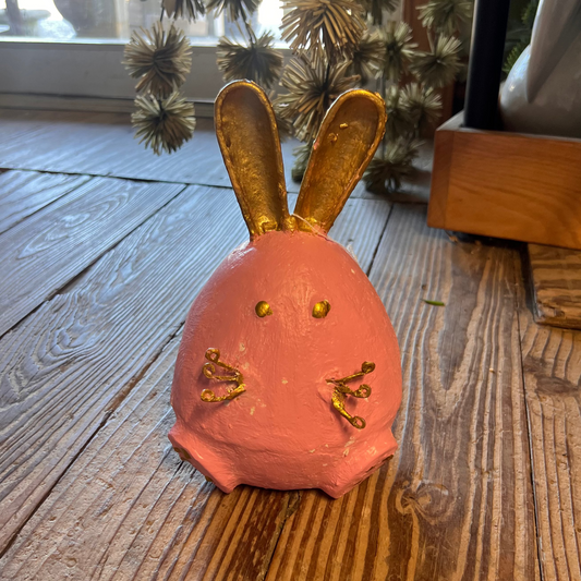 Gold Ear Rabbit Egg - Pink