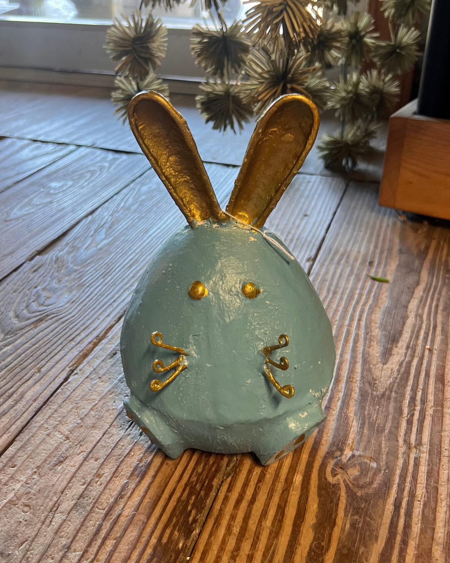 Gold Ear Rabbit Egg - Blue