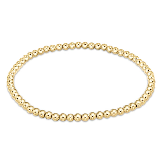 Classic 3mm Gold Bracelet